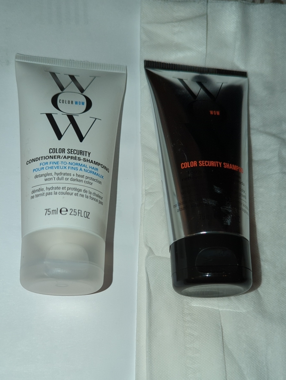 Bundle -Color Security Conditioner & Shampoo Set .